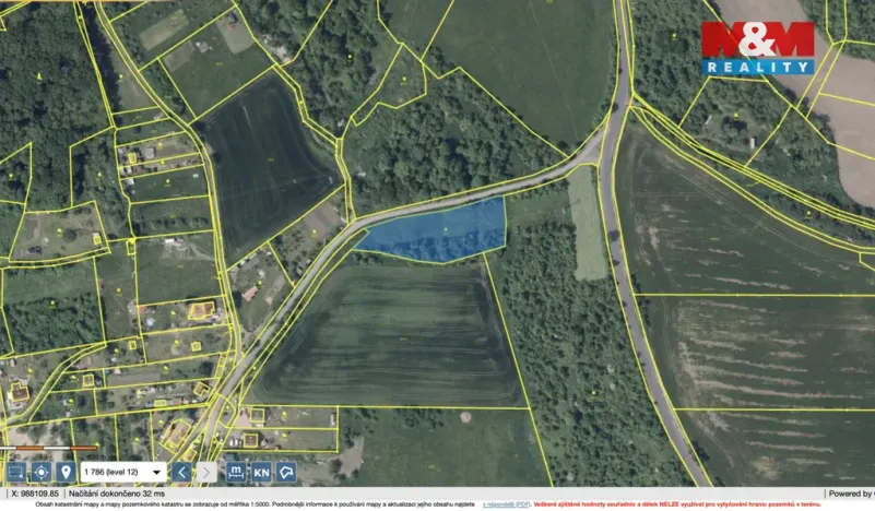 Prodej zahrady, Žitenice - Pohořany, 1900 m2