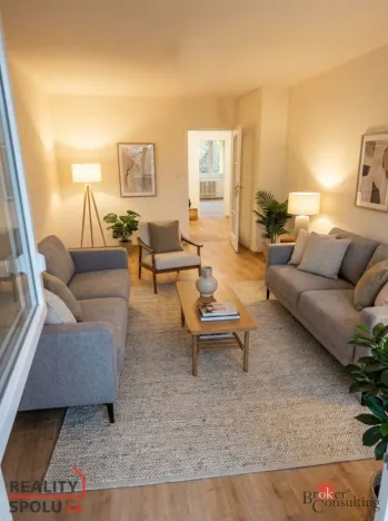 Pronájem bytu 3+1, Praha - Žižkov, Na Jarově, 69 m2