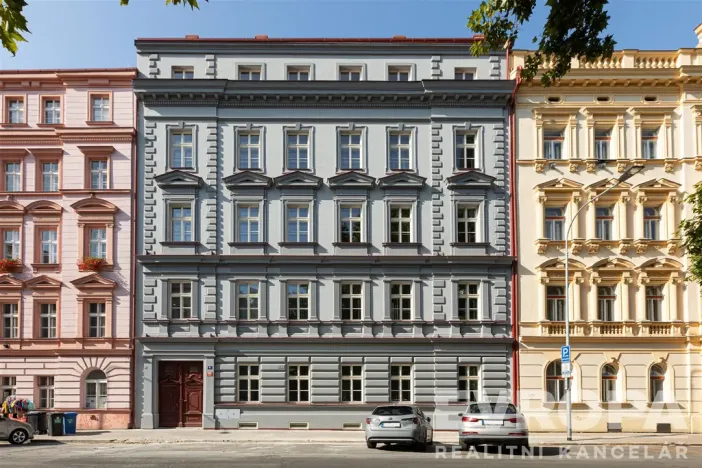 Pronájem bytu 2+kk, Praha - Karlín, Peckova, 55 m2