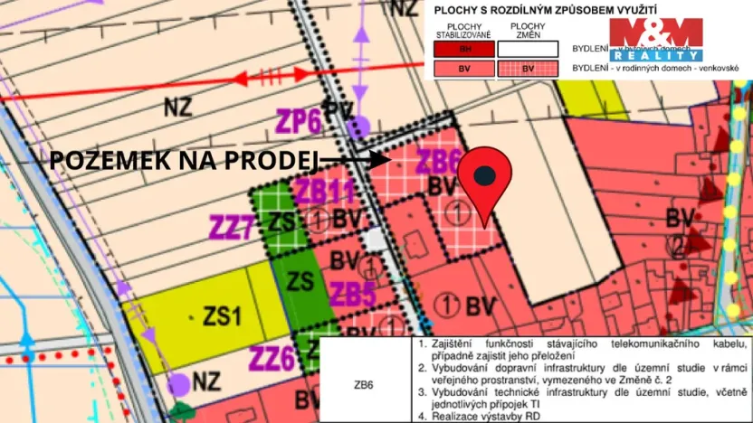 Prodej pozemku pro bydlení, Dub nad Moravou, 967 m2