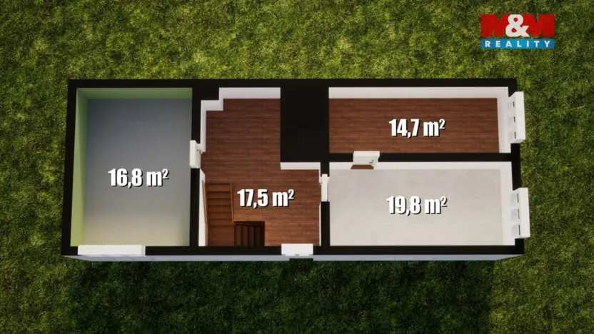 Prodej rodinného domu, Mšeno - Sedlec, 135 m2