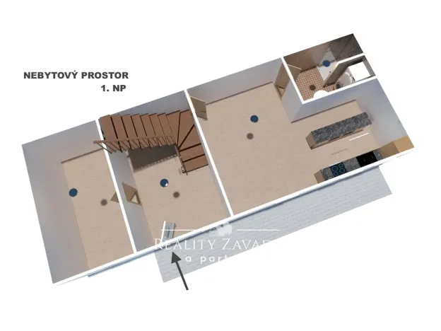 Prodej rodinného domu, Hradištko - Brunšov, 127 m2