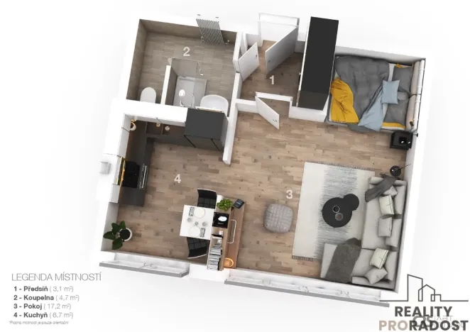 Prodej bytu 1+1, Ostrava - Moravská Ostrava, Šalamounská, 37 m2