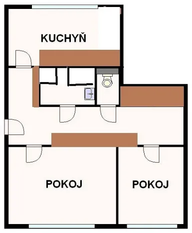 Pronájem bytu 2+1, Liberec - Liberec XV-Starý Harcov, Aloisina výšina, 56 m2