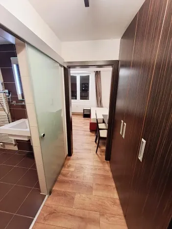 Pronájem bytu 1+kk, Praha - Suchdol, Suchdolské náměstí, 23 m2