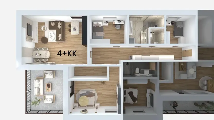 Prodej bytu 4+kk, Litvínov, Horská, 117 m2