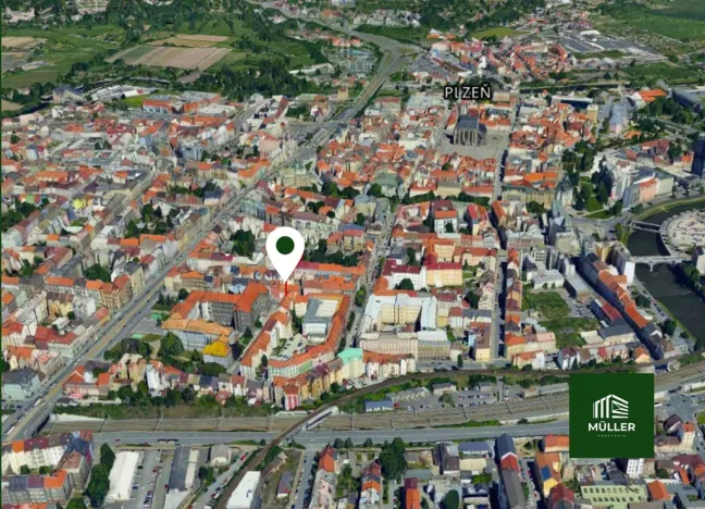 Pronájem - jiné, Plzeň, náměstí T. G. Masaryka, 40 m2