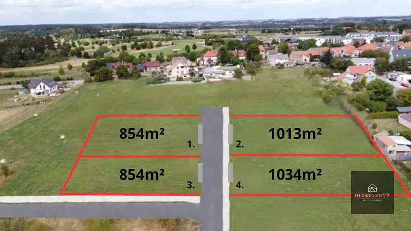Prodej pozemku pro bydlení, Vysoký Újezd, Na Nouzově, 854 m2