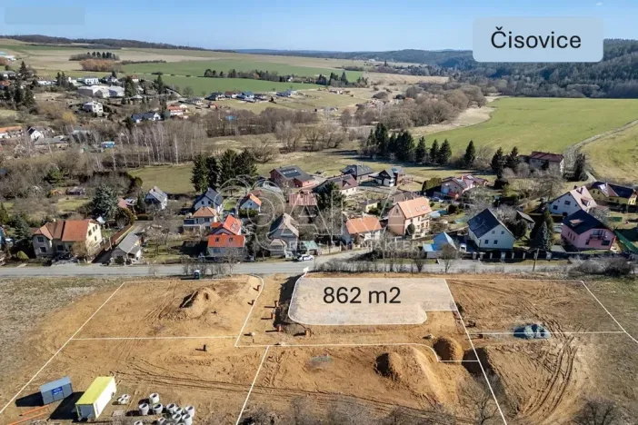 Prodej pozemku pro bydlení, Čisovice, 862 m2