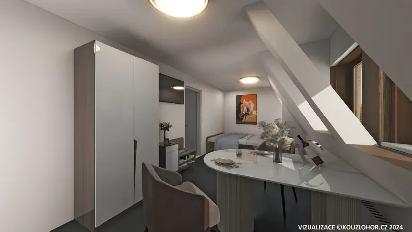 Prodej bytu 1+kk, Janov nad Nisou - Hrabětice, 24 m2