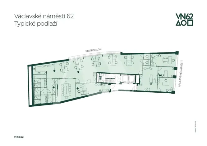 Pronájem kanceláře, Praha - Nové Město, Václavské náměstí, 326 m2