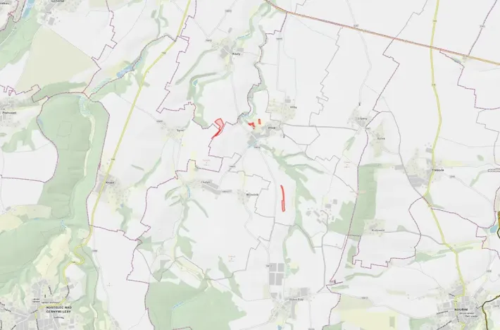 Prodej podílu pole, Kšely, 14098 m2