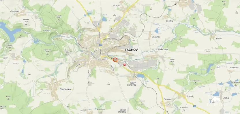 Prodej komerční nemovitosti, Tachov, Plzeňská, 591 m2