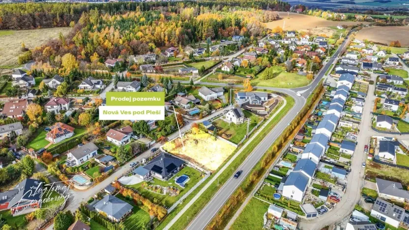 Prodej pozemku pro bydlení, Nová Ves pod Pleší, Včelnická, 1201 m2