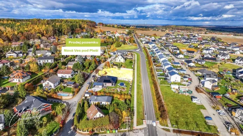 Prodej pozemku pro bydlení, Nová Ves pod Pleší, Včelnická, 1201 m2