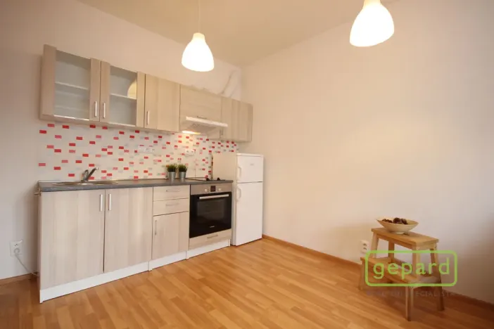 Pronájem bytu 1+kk, Brno - Žebětín, Říčanská, 30 m2