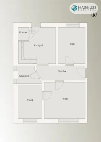 Prodej bytu 3+1, Polom, 63 m2