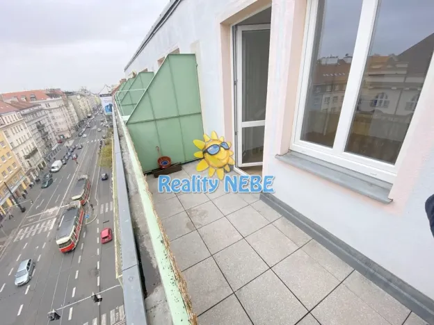 Pronájem bytu 1+kk, Praha - Žižkov, Baranova, 30 m2