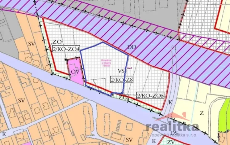 Prodej komerčního pozemku, Opava - Komárov, Ostravská, 11000 m2