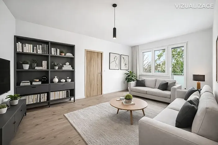 Prodej bytu 2+1, Olomouc - Nová Ulice, Hněvotínská, 54 m2