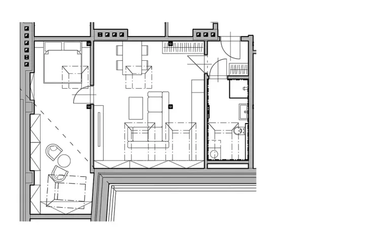 Pronájem bytu 2+kk, Praha - Nové Město, Václavské náměstí, 63 m2