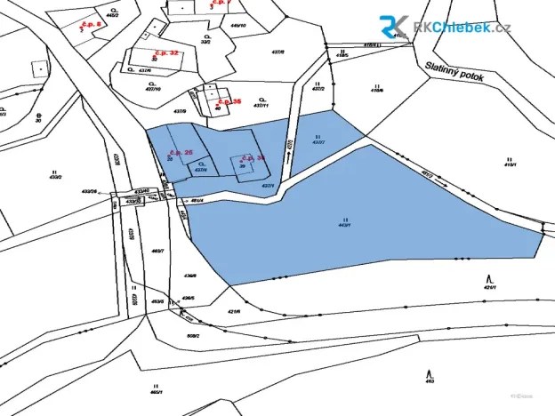 Prodej pozemku pro bydlení, Hostouň, 7660 m2