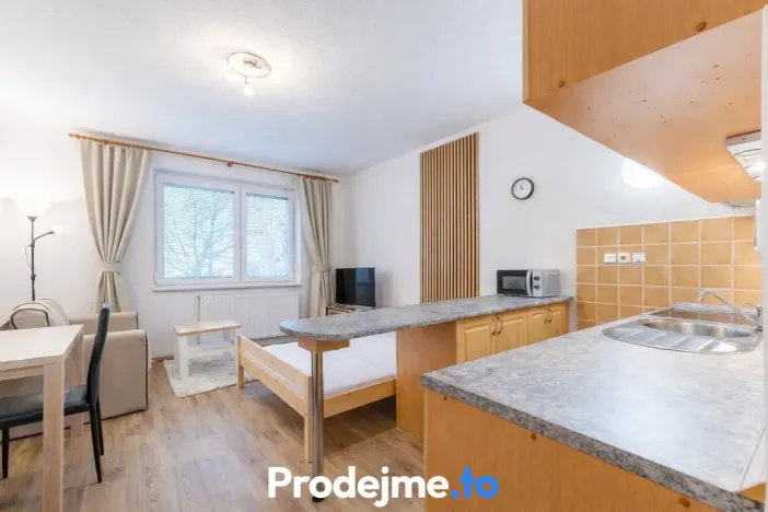 Pronájem bytu 1+kk, Dobšice, V Zahradách, 29 m2