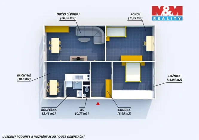 Pronájem bytu 3+1, Plzeň, Terezie Brzkové, 72 m2