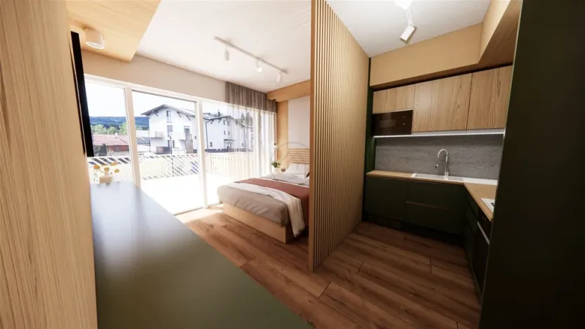 Prodej bytu 1+kk, Lipno nad Vltavou, 45 m2