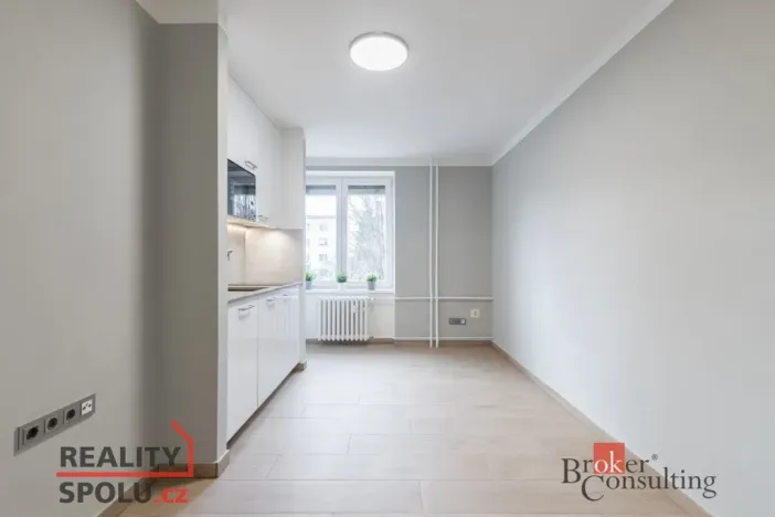 Pronájem bytu 1+kk, Brno - Štýřice, Bakalovo nábřeží, 23 m2