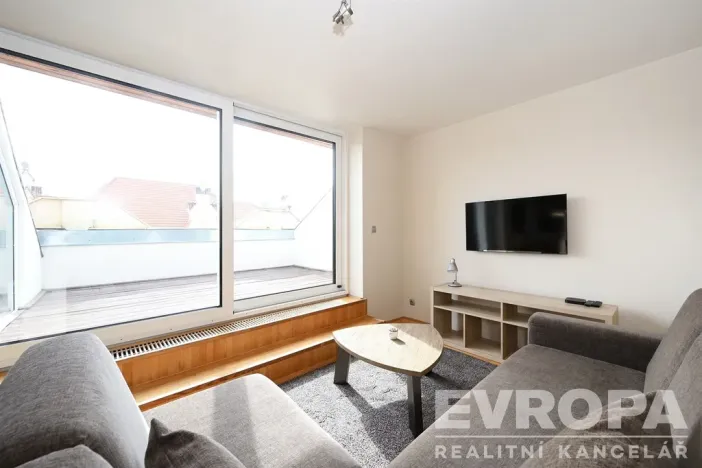 Pronájem bytu 2+kk, Praha - Podolí, Nedvědovo náměstí, 105 m2