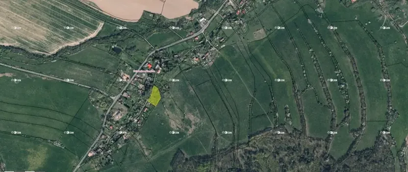 Prodej pole, Žandov, 3216 m2