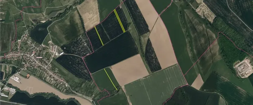 Prodej pole, Uherský Brod, 7704 m2