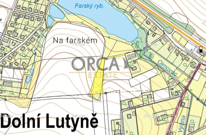 Prodej louky, Dolní Lutyně, 3368 m2