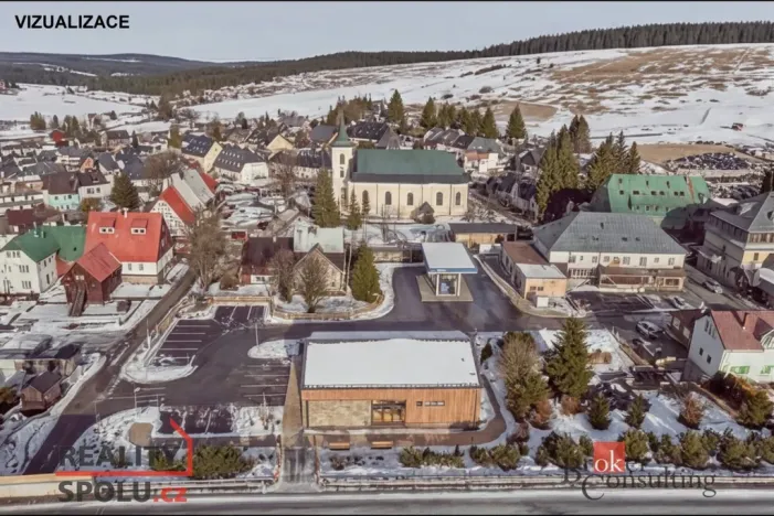 Prodej komerčního pozemku, Boží Dar, 3168 m2