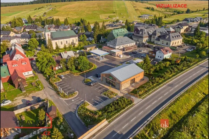 Prodej komerčního pozemku, Boží Dar, 3168 m2