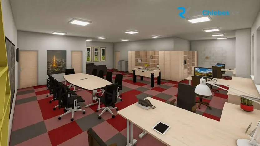 Pronájem kanceláře, Sedliště, 409 m2