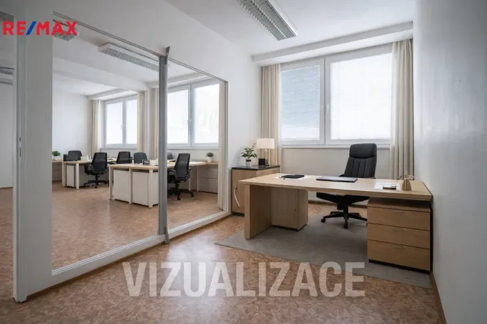 Pronájem kanceláře, Brno, Selská, 66 m2