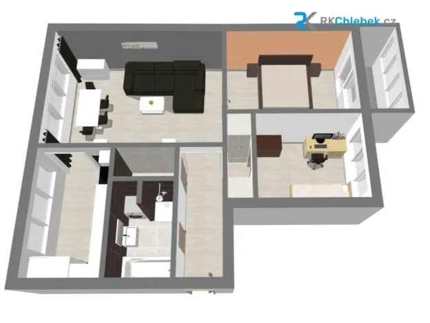 Prodej bytu 3+1, Frýdek-Místek, Novodvorská, 74 m2