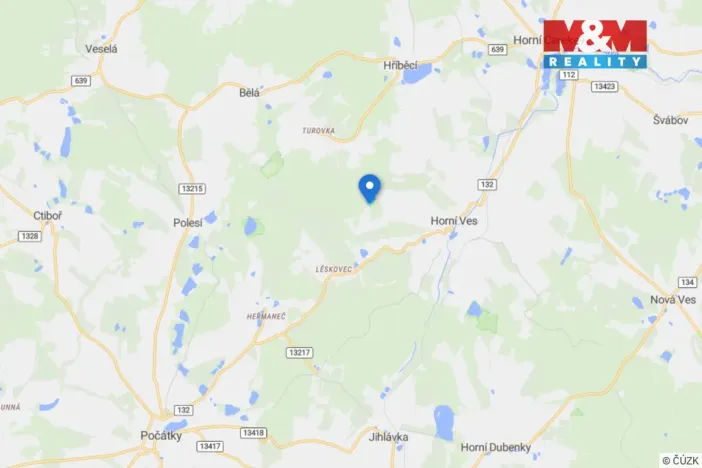 Prodej rybníku, Horní Ves, 21990 m2