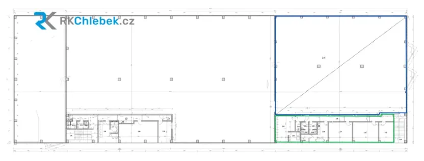Pronájem skladu, Frýdek-Místek, Svazarmovská 317, 836 m2