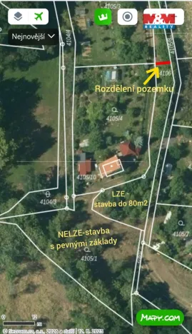 Prodej pozemku pro bydlení, Velké Meziříčí, 1991 m2