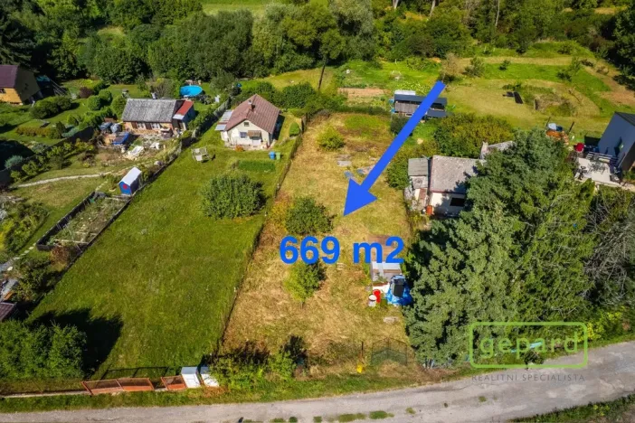 Prodej pozemku pro bydlení, Zadní Třebaň, 669 m2