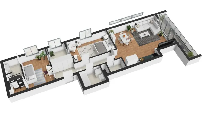 Prodej bytu 3+kk, Praha - Stodůlky, Plzeňská, 88 m2