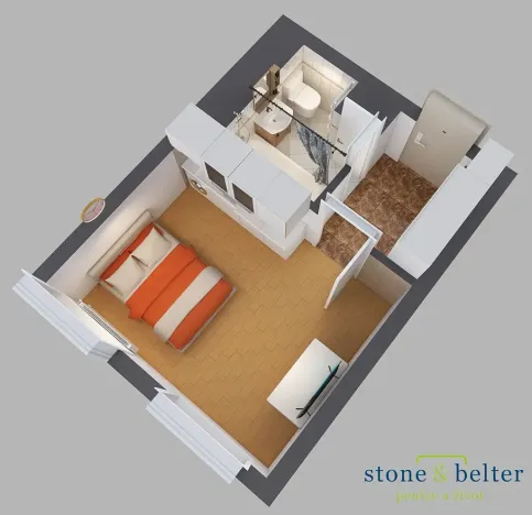 Prodej bytu 1+kk, Praha - Libeň, Sokolovská, 20 m2