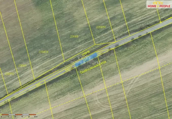 Prodej pozemku, Praha - Lipence, 53 m2