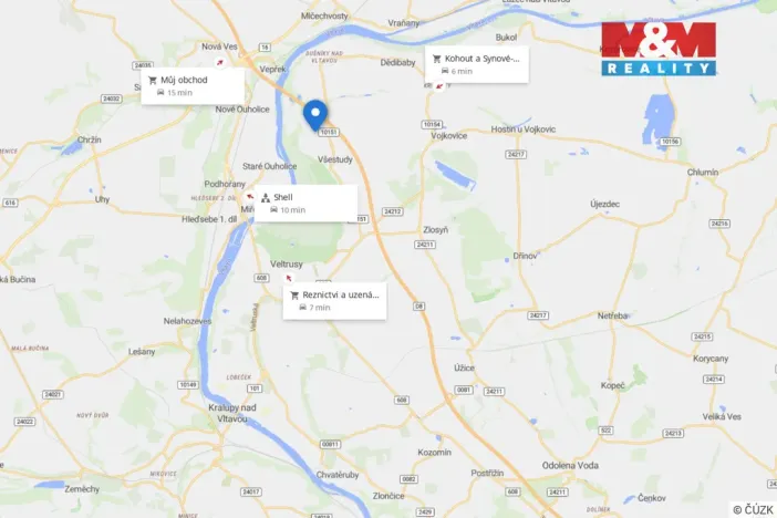 Prodej pole, Všestudy, 1578 m2