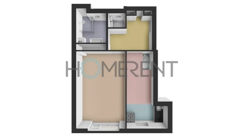 Pronájem bytu 1+1, Praha - Vršovice, Petrohradská, 37 m2