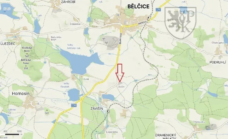 Prodej chalupy, Bělčice - Závišín, 120 m2