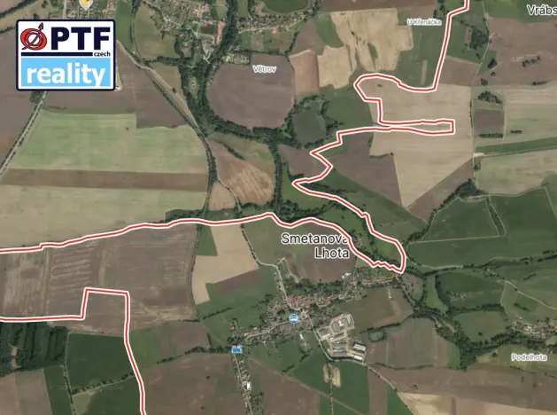 Prodej pole, Smetanova Lhota, 5880 m2